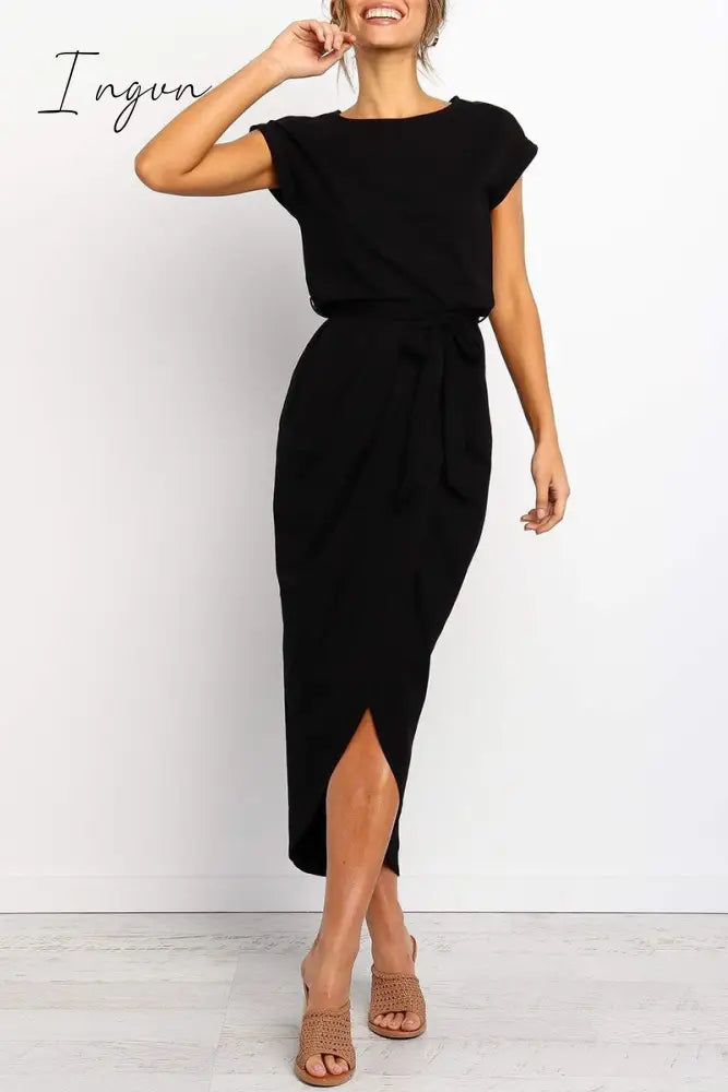 Ingvn - After Midnight Ankle Length Midi Dress(4 Colors) Dress