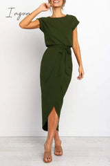 Ingvn - After Midnight Ankle Length Midi Dress(4 Colors) Dress