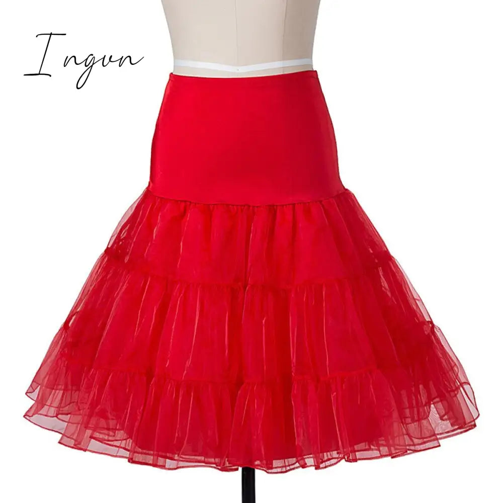 Ingvn - Audrey Hepburn Summer Dress Women Polka Dot Vintage Swing Robe Rockabilly Housewife Retro