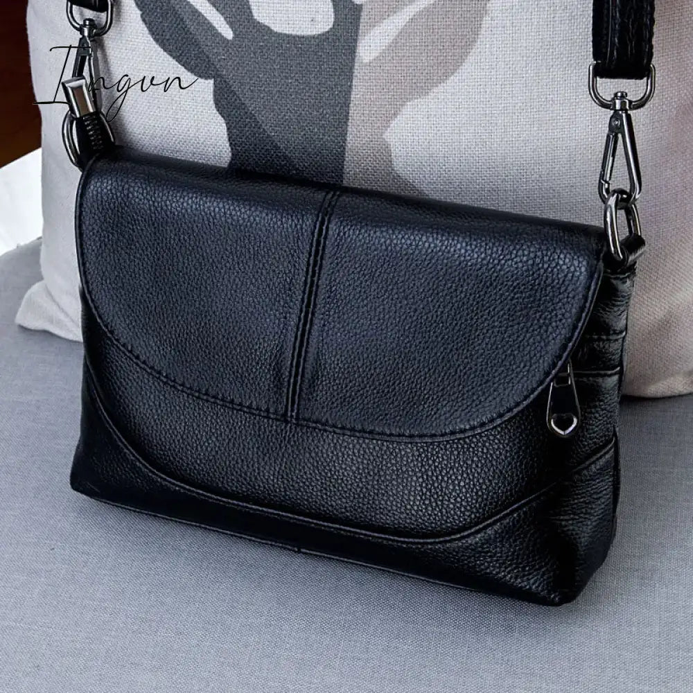 Ingvn - Genuine Leather Crossbody Bags For Women Ladies Shoulder New Fashion Handbags Female
