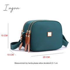 Ingvn - Small Shoulder Bag Women Crossborder Supply Of Nylon Fabric Leisure Mini Ladies Embroidered