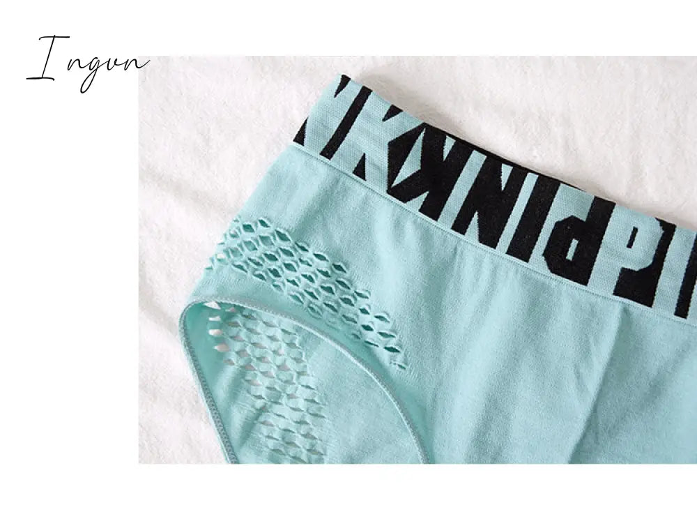Ingvn - Sporty Style Briefs Women’s Panties Sexy Seamless Underwear Sport Yoga Body Shaper