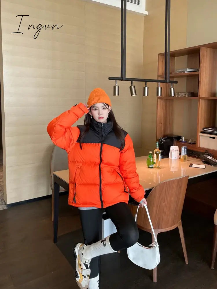 Ingvn - Winter New Couple Outfit Down Jacket Men’s And Women’s Trendy Version Of White Duck 5 / S